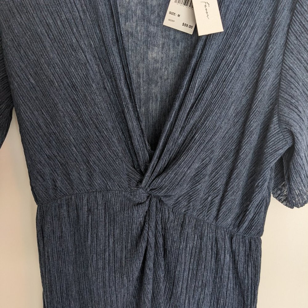 All in Favor navy dress - size M - NWT - Picture 3 of 6